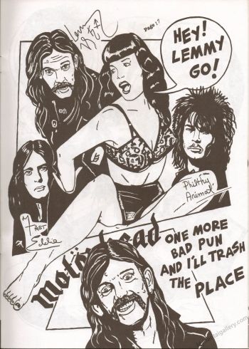 Cover of Betty Page Punk Comix 2